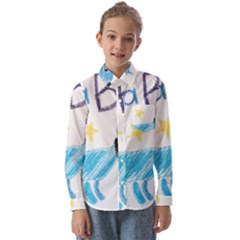 It s A Boy Kids  Long Sleeve Shirt