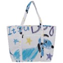 It s a boy Zip Up Canvas Bag View3