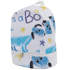 It s A Boy Zip Bottom Backpack