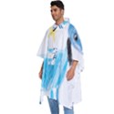 It s a boy Men s Hooded Rain Ponchos View2