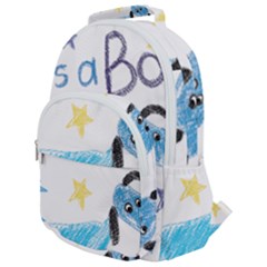 It s A Boy Rounded Multi Pocket Backpack