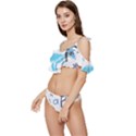 It s A Boy Ruffle Edge Tie Up Bikini Set	 View2