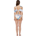 It s A Boy Ruffle Edge Tie Up Bikini Set	 View4