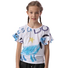 It s A Boy Kids  Cut Out Flutter Sleeves by morgunovaart