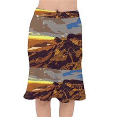 Scotland Monti Mountains Mountain Short Mermaid Skirt