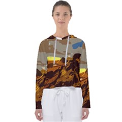 Scotland Monti Mountains Mountain Women s Slouchy Sweat by Cendanart