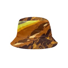 Scotland Monti Mountains Mountain Inside Out Bucket Hat (kids) by Cendanart