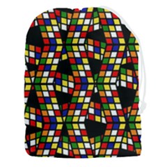 Graphic Pattern Rubiks Cube Drawstring Pouch (3xl) by Cendanart