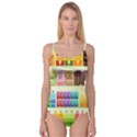 Supermarket Shelf Products Snacks Camisole Leotard  View1