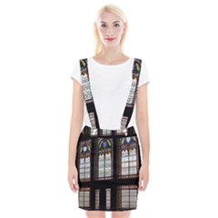 Stained Glass Window Krotoszyn Braces Suspender Skirt by Cendanart