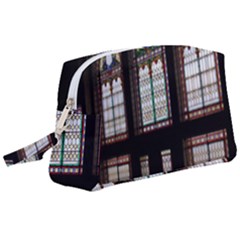 Stained Glass Window Krotoszyn Wristlet Pouch Bag (large) by Cendanart