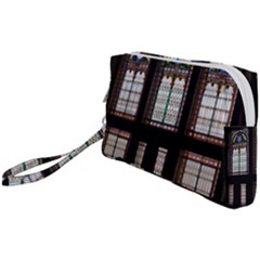 Stained Glass Window Krotoszyn Wristlet Pouch Bag (small) by Cendanart