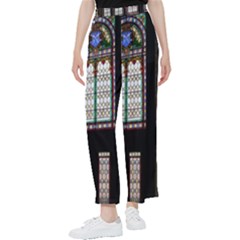 Stained Glass Window Krotoszyn Women s Pants  by Cendanart