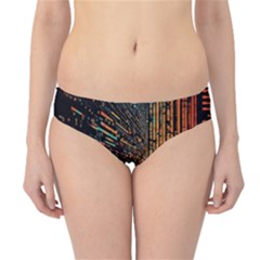 Data Abstract Abstract Background Background Hipster Bikini Bottoms by Cendanart