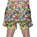 Star Colorful Christmas Abstract Men s Shorts View2