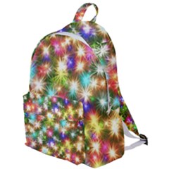 Star Colorful Christmas Abstract The Plain Backpack by Cendanart