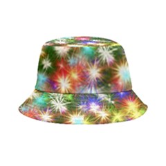 Star Colorful Christmas Abstract Bucket Hat