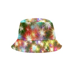 Star Colorful Christmas Abstract Bucket Hat (kids)