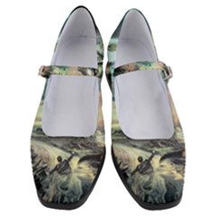 Psychedelic Art Women s Mary Jane Shoes by Bedest