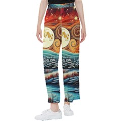 Winter Wonderland Landscape Nature Women s Pants 