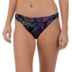 Psychodelic Absract Band Bikini Bottoms by Bedest