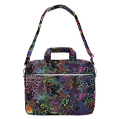 Psychodelic Absract Macbook Pro 13  Shoulder Laptop Bag  by Bedest