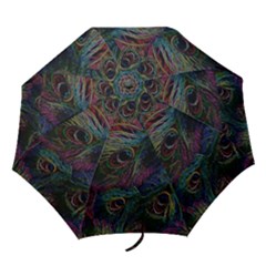 Star Galaxy Chrismas Xmas Ugly Folding Umbrellas