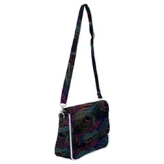 Star Galaxy Chrismas Xmas Ugly Shoulder Bag With Back Zipper