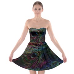 Star Galaxy Chrismas Xmas Ugly Strapless Bra Top Dress by Cendanart