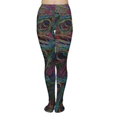 Peacock Feather Paradise Tights