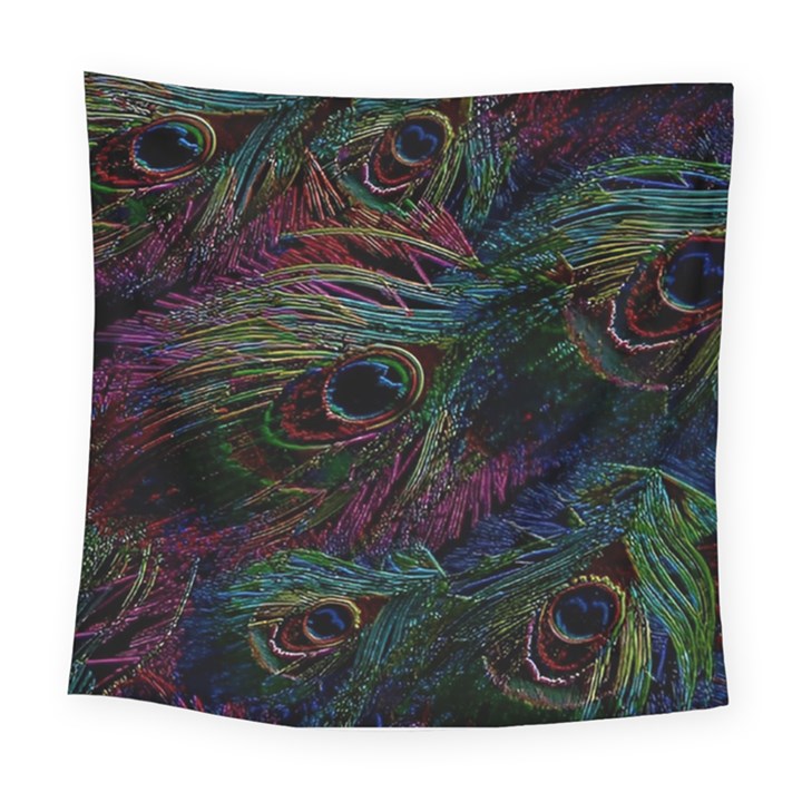 Star Galaxy Chrismas Xmas Ugly Square Tapestry (Large)