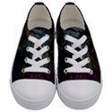 Star Galaxy Chrismas Xmas Ugly Kids  Low Top Canvas Sneakers View1