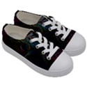 Star Galaxy Chrismas Xmas Ugly Kids  Low Top Canvas Sneakers View3