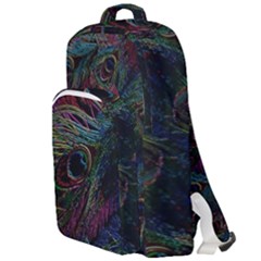 Star Galaxy Chrismas Xmas Ugly Double Compartment Backpack