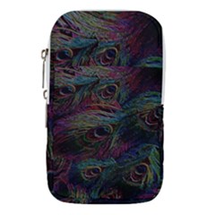 Peacock Feather Paradise Waist Pouch (large) by Cendanart