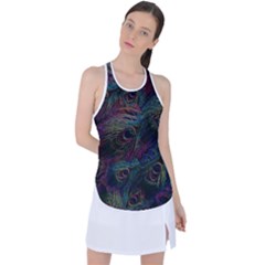 Star Galaxy Chrismas Xmas Ugly Racer Back Mesh Tank Top