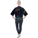 Star Galaxy Chrismas Xmas Ugly Mock Neck T-Shirt View2