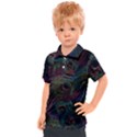 Star Galaxy Chrismas Xmas Ugly Kids  Polo T-Shirt View1