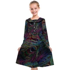 Star Galaxy Chrismas Xmas Ugly Kids  Midi Sailor Dress