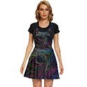 Star Galaxy Chrismas Xmas Ugly Apron Dress View1