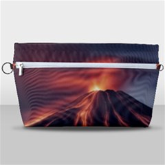 Volcanic Eruption Handbag Organizer by Proyonanggan