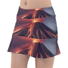 Volcanic Eruption Classic Tennis Skirt by Proyonanggan