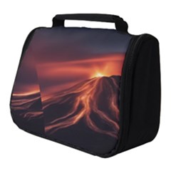 Volcanic Eruption Full Print Travel Pouch (small) by Proyonanggan