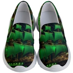 Ship Sailing Kids Lightweight Slip Ons by Proyonanggan