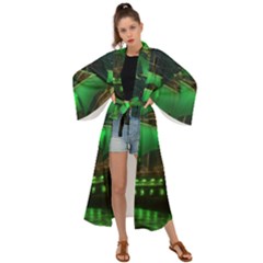 Ship Sailing Maxi Kimono by Proyonanggan