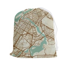 Mapart Dubai Map Drawstring Pouch (2xl) by Proyonanggan