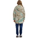 Mapart Dubai Map Kids  Hooded Longline Puffer Jacket View4