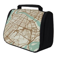 Mapart Dubai Map Full Print Travel Pouch (small) by Proyonanggan