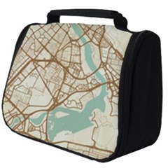 Mapart Dubai Map Full Print Travel Pouch (big) by Proyonanggan