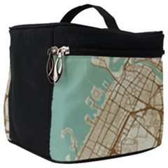 Mapart Dubai Map Make Up Travel Bag (big) by Proyonanggan